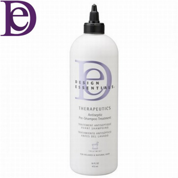 Anti-septic pre shampoo treatment for skin and scalp